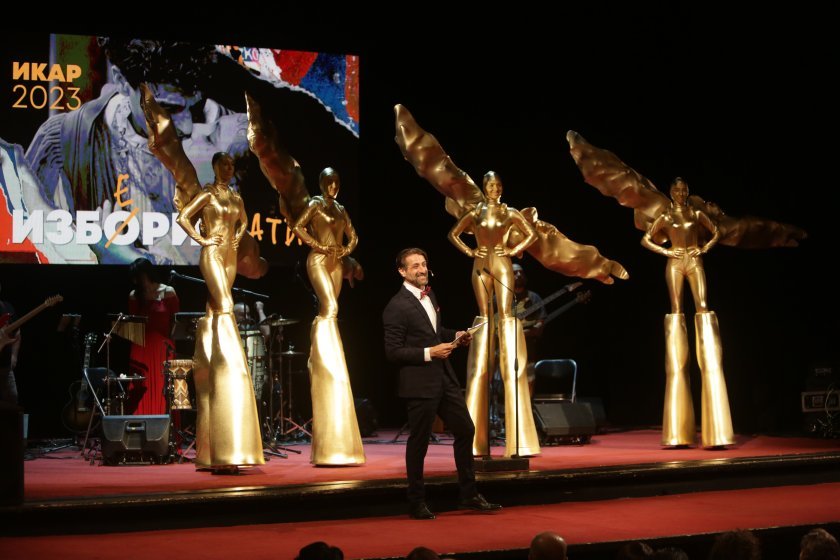 Ikar awards presented at an official ceremony at the National Theatre in Sofia