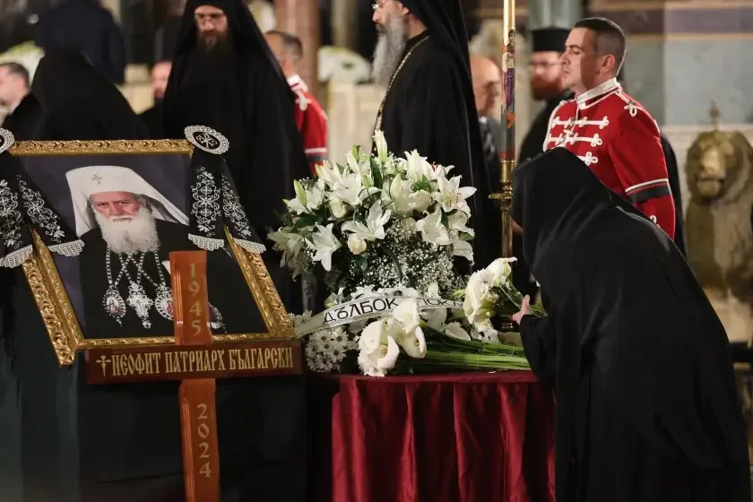 The funeral of the late Bulgarian Patriarch Neophyte (photos)