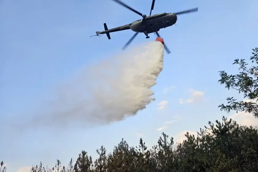 Government to equip two more firefighting helicopters soon
