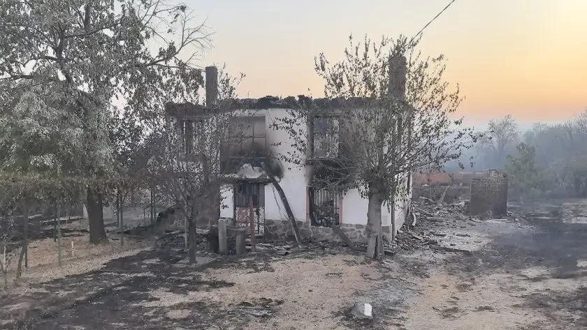 Voden wildfire: Residents of the village tell about the horror and the damages