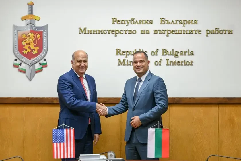 Ambassador Kenneth Merten praised the cooperation of Bulgaria's Ministry of Interior and US law enforcement agencies