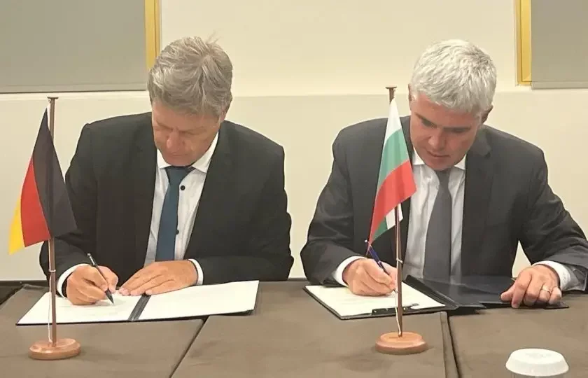 Bulgaria and Germany signed a declaration on energy cooperation