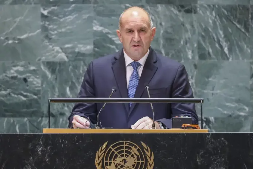 The wars in Ukraine and the Middle East - the main focus of President Radev's speech to the UN General Assembly