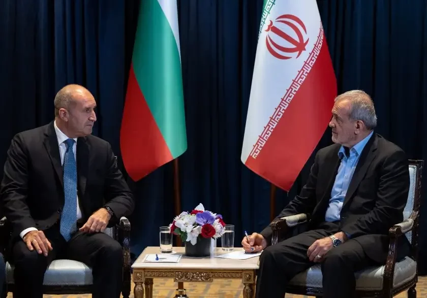 President Radev to Iranian counterpart: Bulgaria is eager to develop its bilateral partnership with Iran