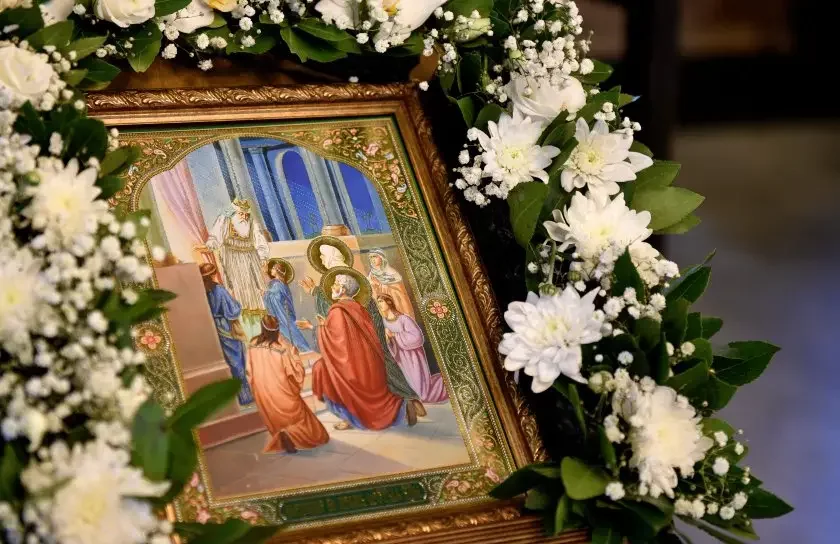 Bulgarian Orthodox church marks the Feast of the Presentation of the Blessed Virgin Mary and the Day of the Christian Family