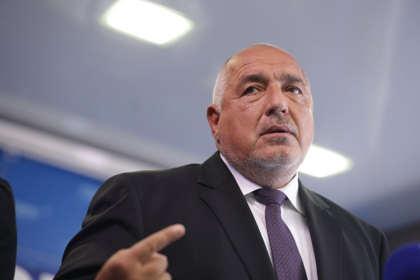 GERB-UDF leader Boyko Borissov: if a regular government is formed, it will exclude MRF-New Beginning, Vazrazhdane, ARF, and MECh