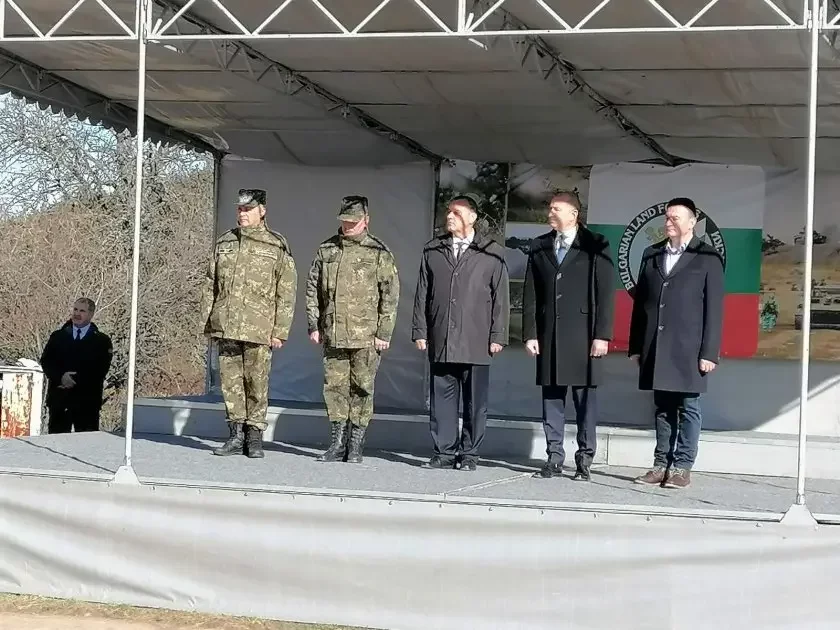 President Rumen Radev congratulated the servicemen on Land Forces Day