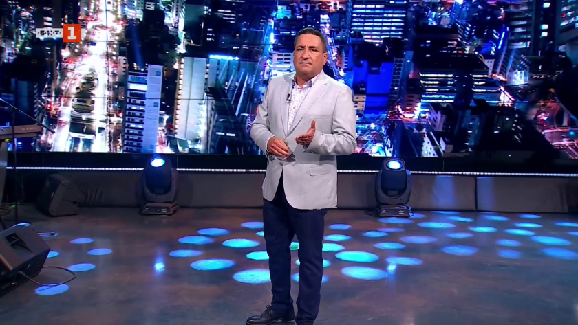 Тити Папазов и Борислав Чучков във "Вечерното шоу"