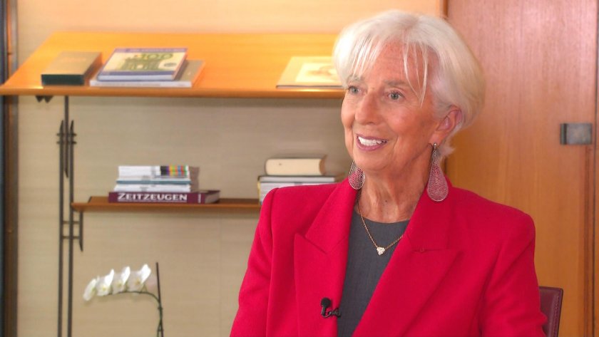 Президентът на ЕЦБ Кристин Лагард в "Интервюто"