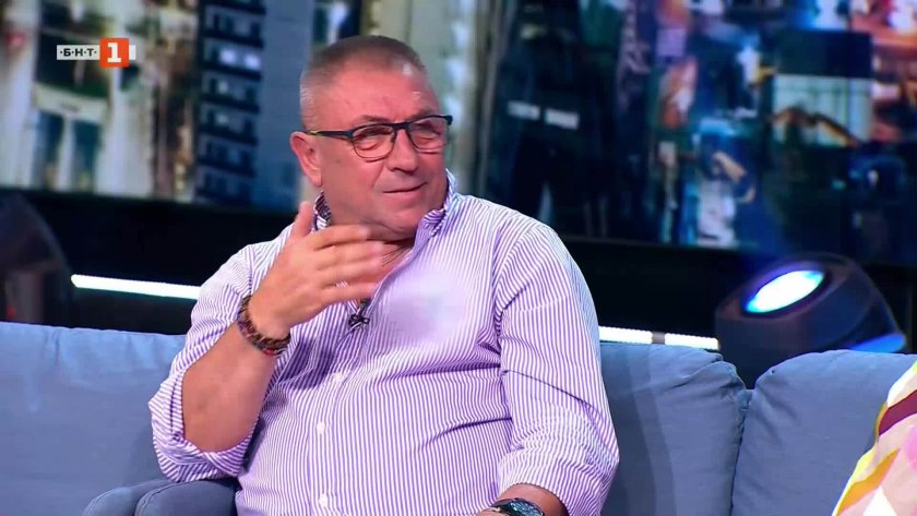 Божидар Искренов и Димитър Коцев във "Вечерното шоу"