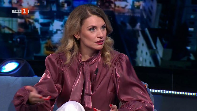 Христина Христова и Лазар Радков във "Вечерното шоу"