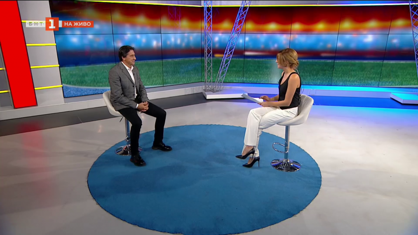 Даниел Боримиров, Димитър Илиев и Димитър Каров в "Арена спорт"