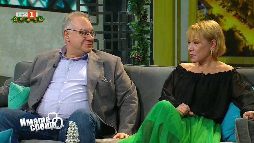 Миглена Караламбова, Лара Златарева и Мирослав Ненков в "Имате среща... с Диана Любенова"