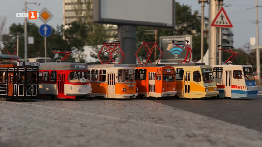 В новогодишна София с трамвай