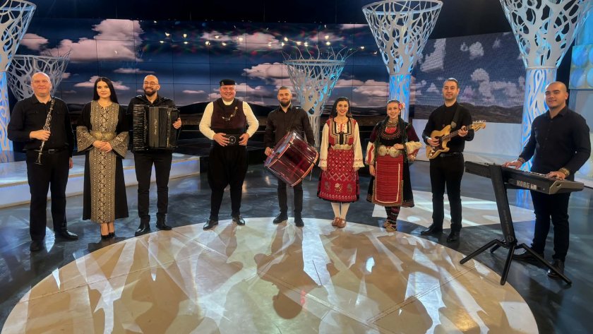 Акордионистът Стефан Йорданов и детски танцов ансамбъл "Моряците", 24.01.2026