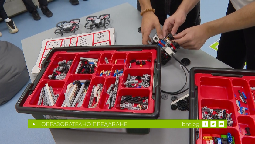 Нов STEM център и спортна площадка в СУ "Димитър Благоев" в Свищов, 14.01.2026