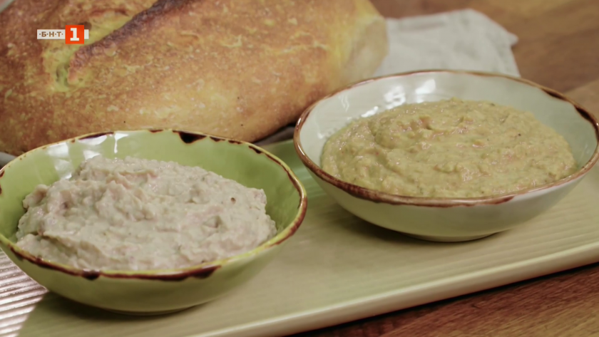 Постни разядки от варива и тортила с пиле и зеленчуци