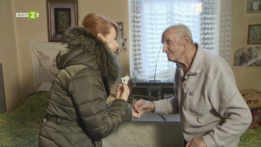 Среща в Родопите: Най-възрастният скиор - Иван Раев от Чепеларе