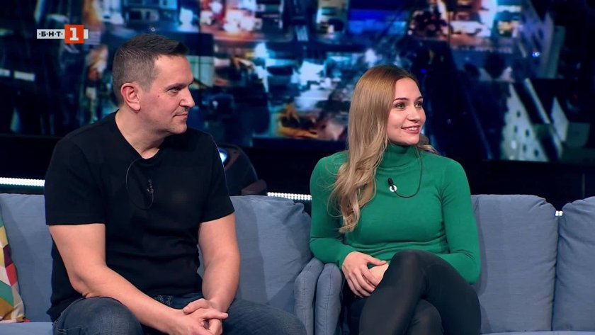 Йоана Илиева и Христо Пимпирев във "Вечерното шоу"