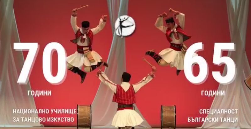 Наследници на фолклора - 65 години специалност "Български танци" - НУТИ