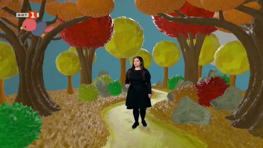 Биляна Йорданова - Биба разказва приказката "Трите прасенца"