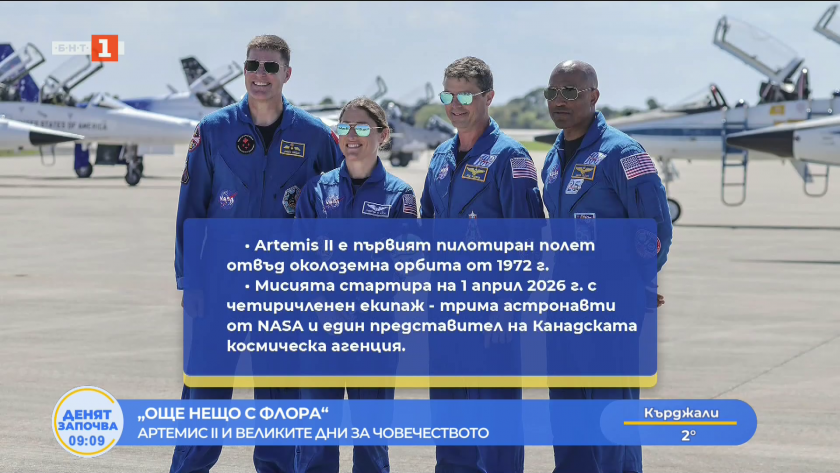 Артемис II и великите дни за човечеството