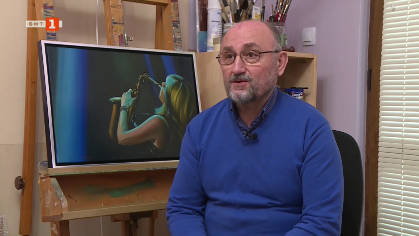 Художникът Веселин Господинов