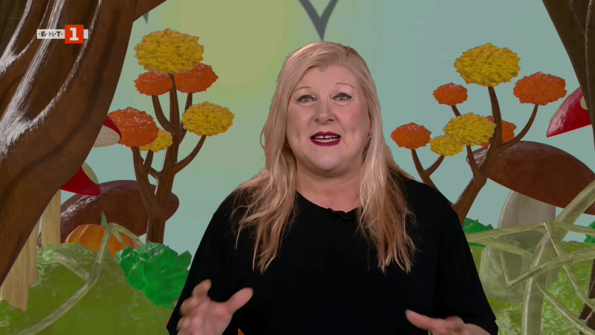 Албена Михова разказва приказката "Умницата Грета"