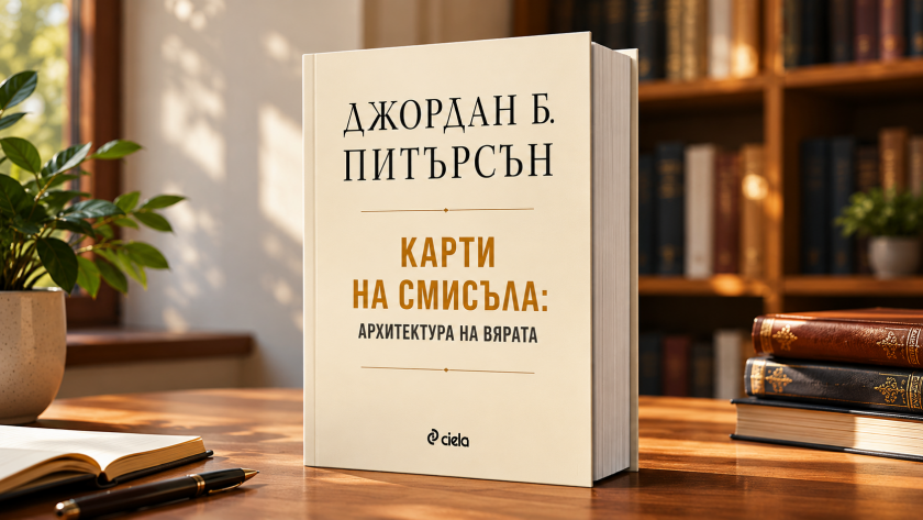 Книгата на Джордан Б. Питърсън "Карти на смисъла: Архитектура на вярата"