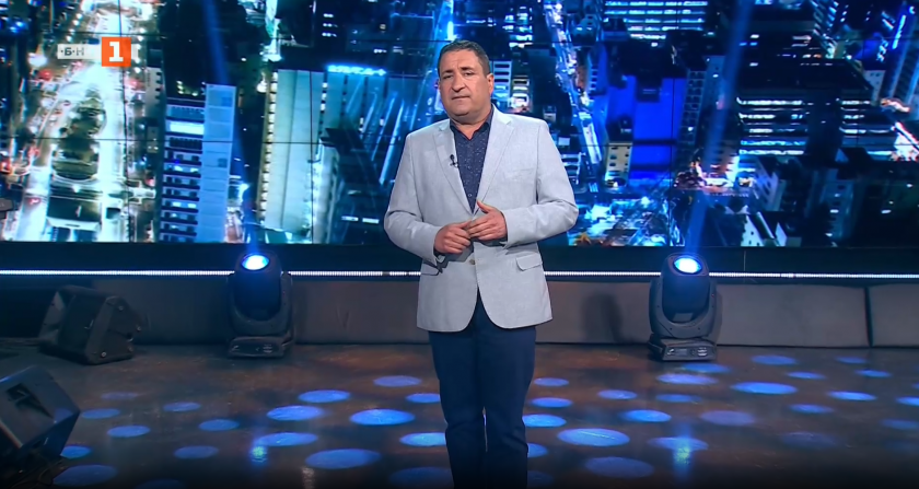 Валентин Танев и Исус Ангелов във "Вечерното шоу"