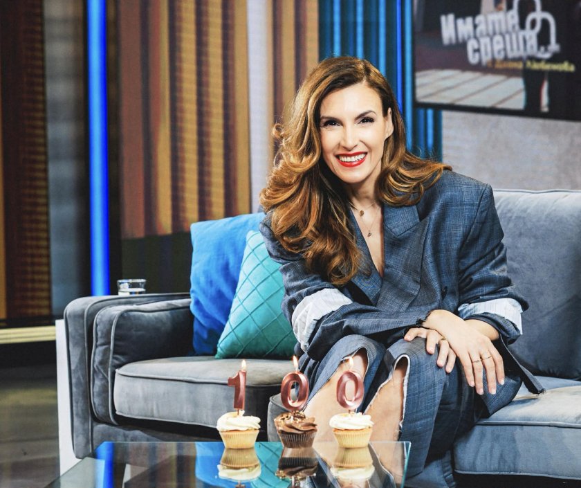 Предаването на БНТ &bdquo;Имате среща с&hellip; Диана Любенова&ldquo; отбелязва 100-ния си епизод