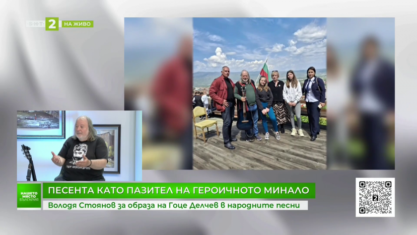 Володя Стоянов за образа на Гоце Делчев в народните песни