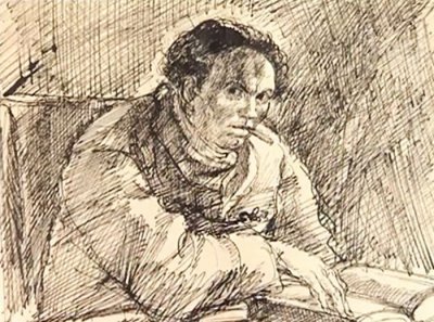 Илия Бешков - човекът, който се превърна в рисунка