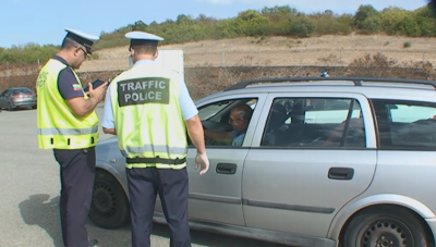 Police operation on Maritsa motorway against illegal migration and human trafficking
