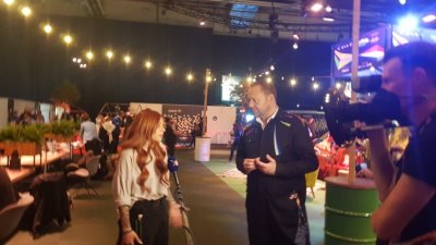 Bulgaria&rsquo;s entry in Eurosvision 2021 takes part in dress rehearsal ahead of semi-final 2