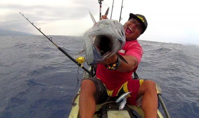 Тихоокеански риболов с каяк