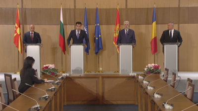България, Румъния, Северна Македония и Черна гора с общи усилия срещу кризата, провокирана от войната в Украйна - среща на премиерите в София