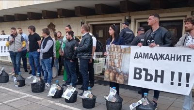 Rally by GERB youth orgnaisation after court declared former PM Borissov's arrest unlawful