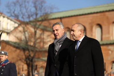 Radev after meeting with Đukanović: Bulgaria is a strong supporter of Montenegro's European integration