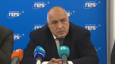 Hours before the opening of the newly-elected Parliament - GERB-UDF leader Borissov again calls for a coalition with WCC-DB