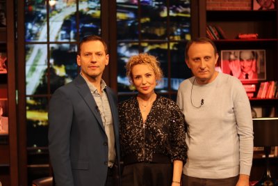 Графа, Стефания Колева и Николай Гундеров в „Събота вечер с БНТ“