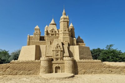 Sand sculptures festival in Bourgas opened