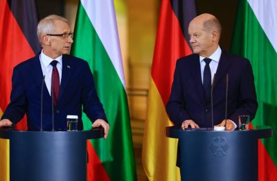 I explicitly support Bulgaria for Schengen, German Chancellor Olaf Scholz told PM Nikolai Denkov