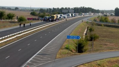 Day 11 of protest by miners and energy workers, Trakia motorway and Pass of the Republic remain blocked