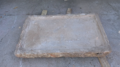 Archaeologists find a 1,900 years old marble slab in Hisarya