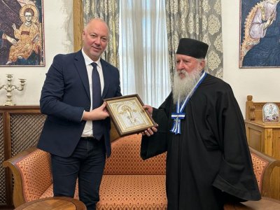 Speaker of Bulgaria's Parliament visited Mount Athos