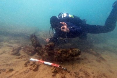 A lost island, a sunken ship and a unique ingot discovered by archaeologists near Kamchia (see pics)