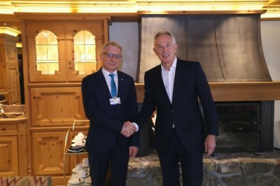 Bulgaria's PM Denkov and UK's former PM Blair discussed reform in the special services