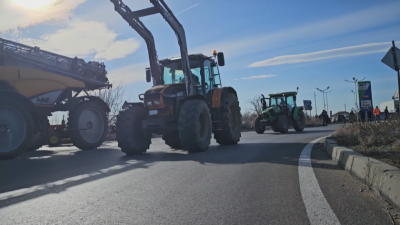 Protesting farmers blocked roads across Bulgaria