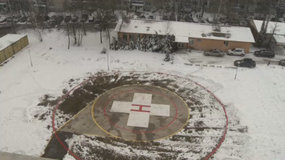 The first helipad in Sofia is now part of the helicopter emergency medical service